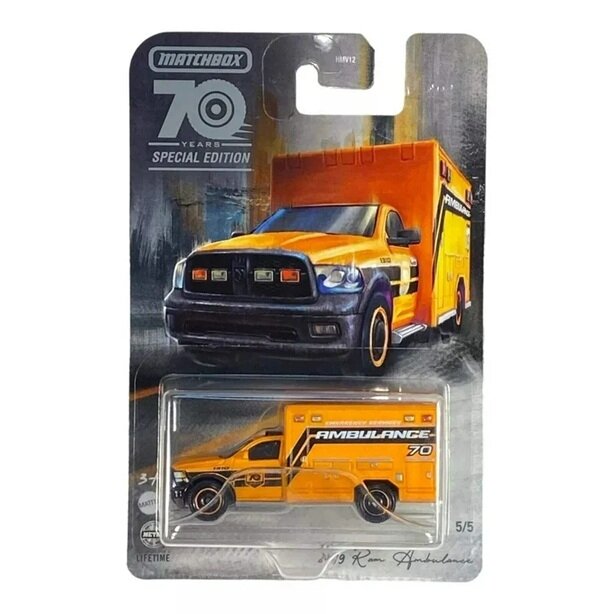 Matchbox 70 Years Special Edition Modeliukas Ambulance 70 5/5 (yra Sandėlyje)