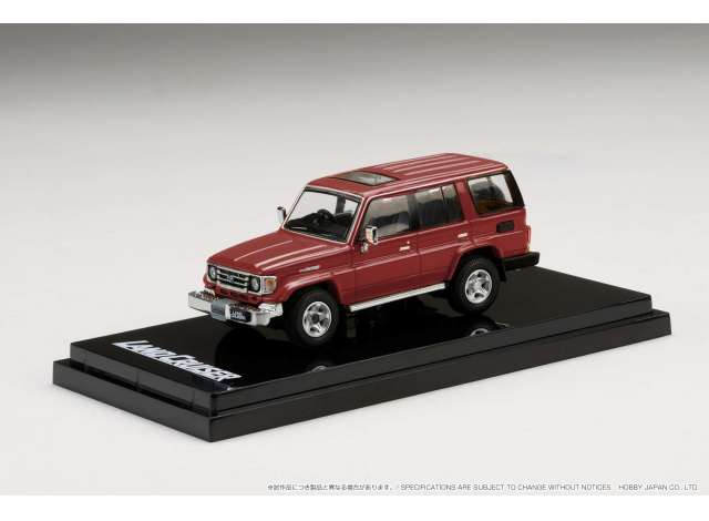 PRE-ORD3R Hobby Japan Modeliukas 2001 Toyota Landcruiser 70 ZX 4 Door, red customized color