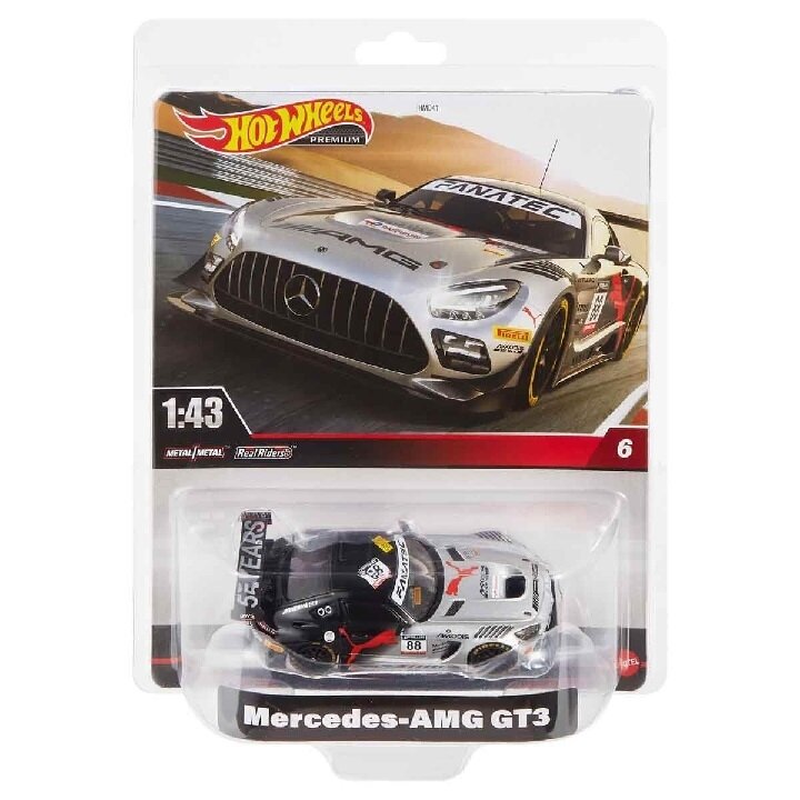 Hot Wheels Premium Modeliukas 1/43 2020 Mercedes AMG GT3 EVO (yra Sandėlyje)