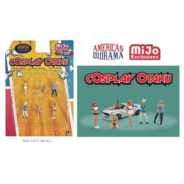 PRE-ORD3R American Diorama Figūrėlės Cosplay Otaku Anime Figure set