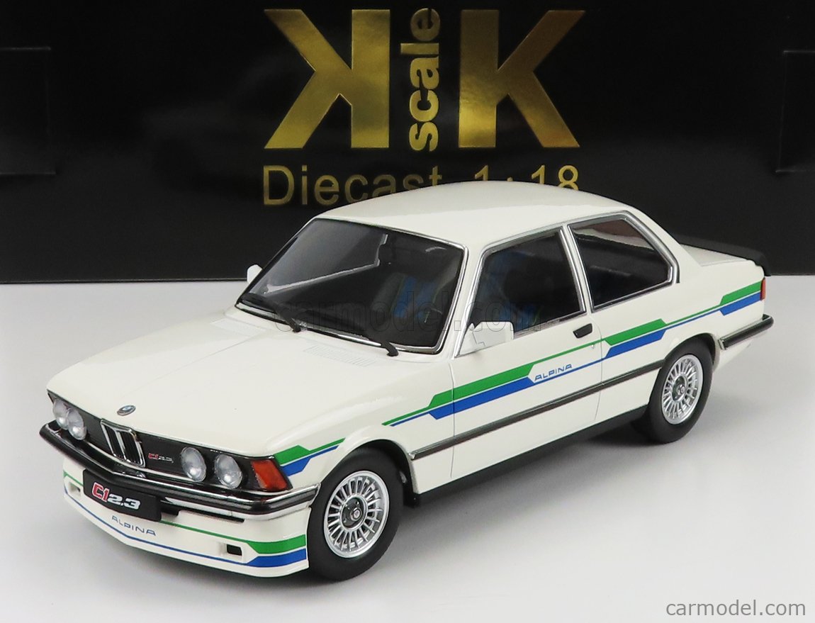 KK Scale Modeliukas 1/18 1980 BMW Alpina C1 2.3 E21, white