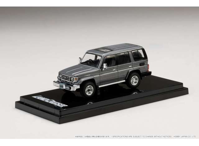 PRE-ORD3R Hobby Japan Modeliukas 2001 Toyota Landcruiser 70 ZX 4 Door, grey metallic