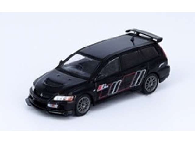 PRE-ORD3R Inno64 Modeliukas 1/64 2005 Mitsubishi Lancer Evolution IX Wagon Ralliart, black