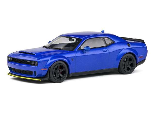 PRE-ORD3R Solido Modeliukas 1/43 2018 Dodge Challenger SRT Demon, blue