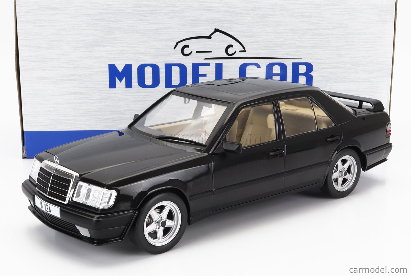 PRE-ORD3R MCG Modeliukas 1/18 1986 Mercedes-Benz W124 Tuning, black