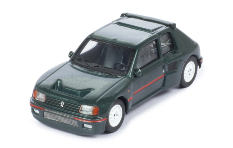 PRE-ORD3R IXO Models Modeliukas 1987 Peugeot 205 T16 Custom, metallic dark grey