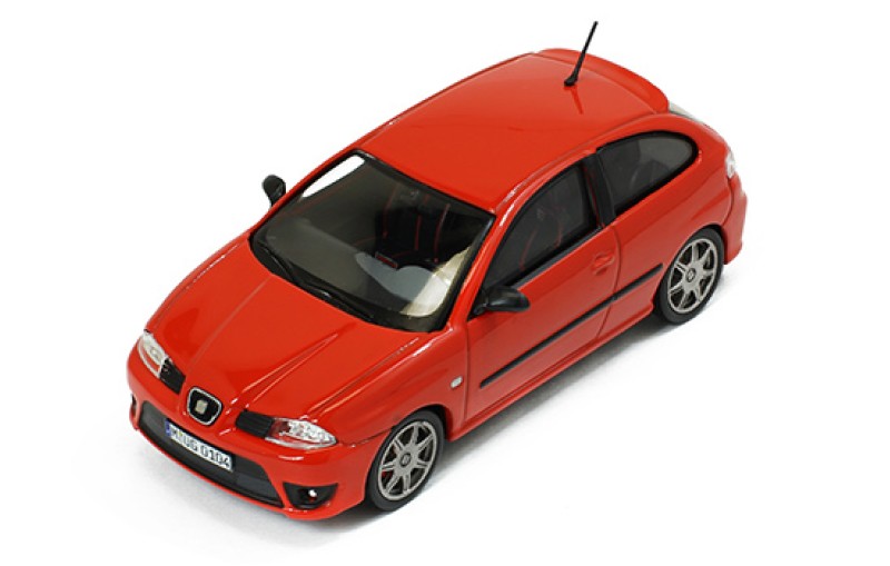 PRE-ORD3R IXO Models Modeliukas 2006 Seat Ibiza Cupra TDi, red