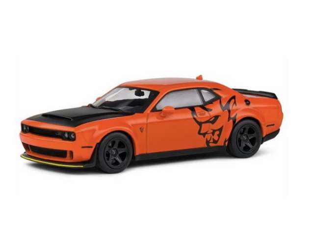 PRE-ORD3R Solido Modeliukas 1/43 2018 Dodge Challenger SRT Demon, orange