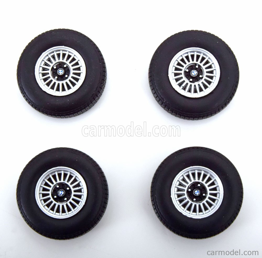 PRE-ORD3R KK Scale Ratų komplektas 1/18 BMW 02 Alpina rims and tyres set