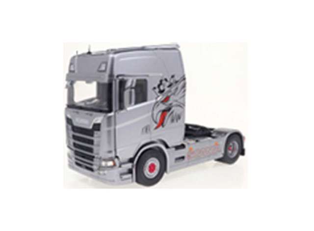 PRE-ORD3R Solido Modeliukas 1/24 2023 Scania 580S Highline, silver