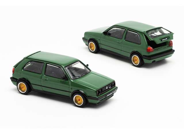 Pop Race Modeliukas 1/64 Volkswagen Golf GTi MKII, oak green (yra Sandėlyje)