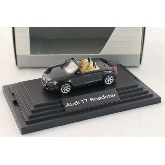 Modeliukas 1/87 Audi TT Roadster, black