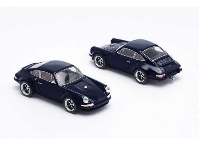 Pop Race Modeliukas 1/64 Singer Porsche, monaco midnight blue (yra Sandėlyje)