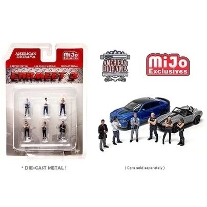 American Diorama Figūrėlės Carmeet #3 Figure set (yra sandėlyje)