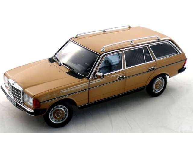 PRE-ORD3R Norev Modeliukas 1/18 Mercedes Benz S123 T-Model, champagne metallic (Code473)
