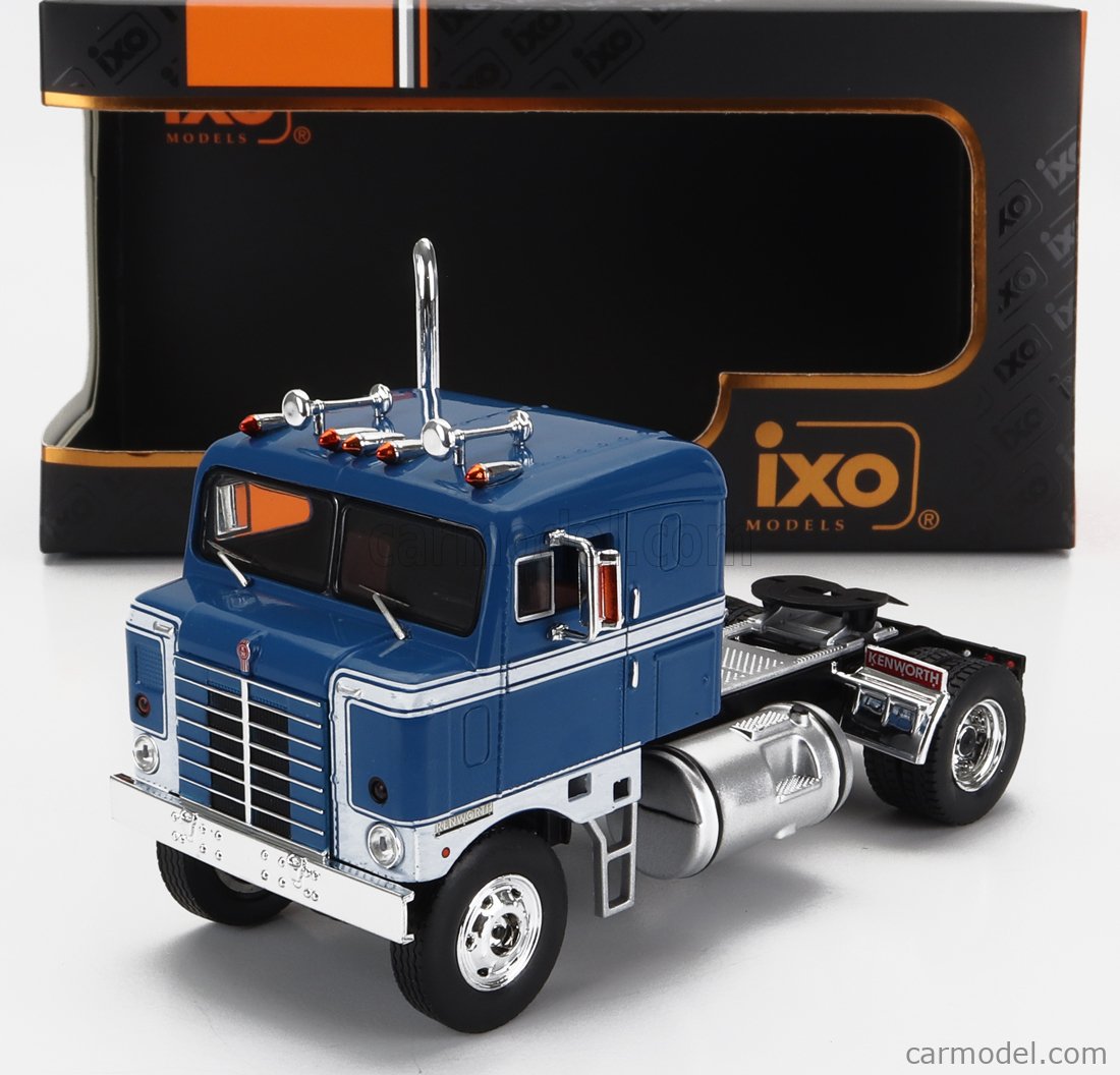 PRE-ORD3R IXO Models Modeliukas 1/43 1950 Kenworth Bullnose, blue/white