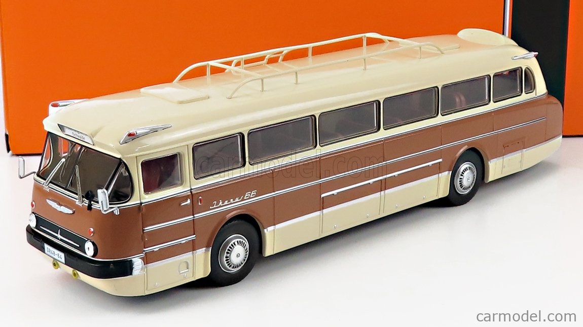 PRE-ORD3R IXO Models Modeliukas 1/43 1972 Icarus 66, beige/brown