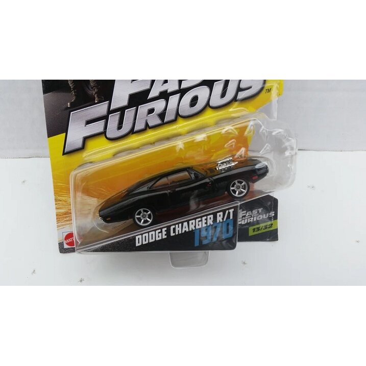 Hot Wheels 1/55 Fast & the Furious Modeliukas 1970 Dodge Charger R/T