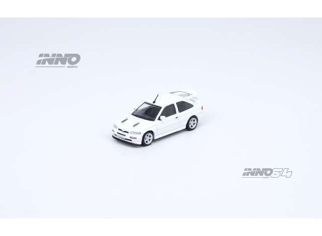 PRE-ORD3R Inno64 Modeliukas 1/64 Ford Escort RS Cosworth *Right Hand Drive*, white