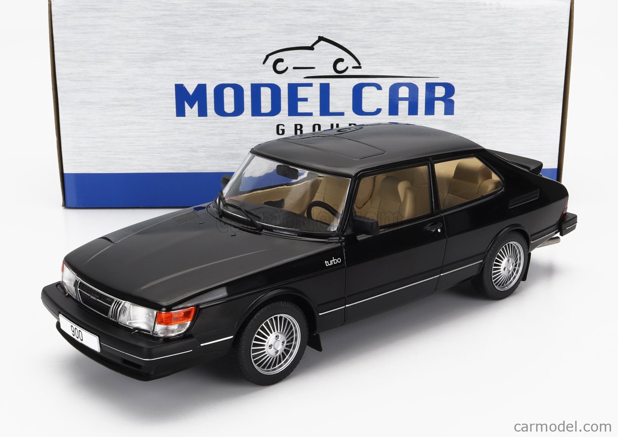 PRE-ORD3R MCG Modeliukas 1/18 1981 Saab 900 Turbo, black
