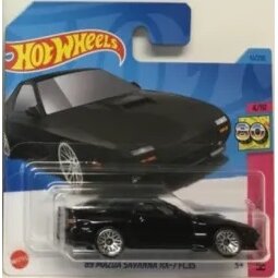 Hot Wheels Modeliukas 89 Mazda Savanna RX-7 FC35 Black Short Card HW: The 80`s (yra Sandėlyje)
