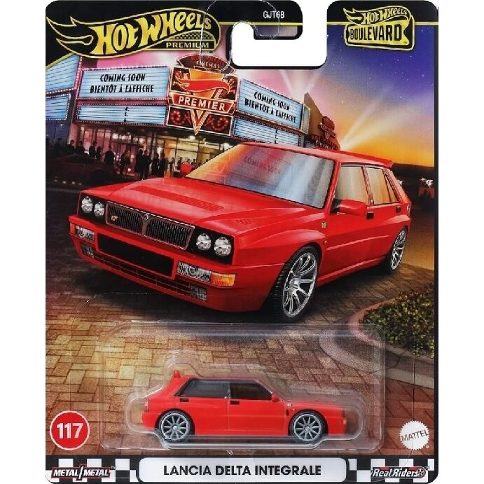 Hot Wheels Premium Boulevard 116-120 Modeliukas Lancia Delta Integrale (yra Sandėlyje)