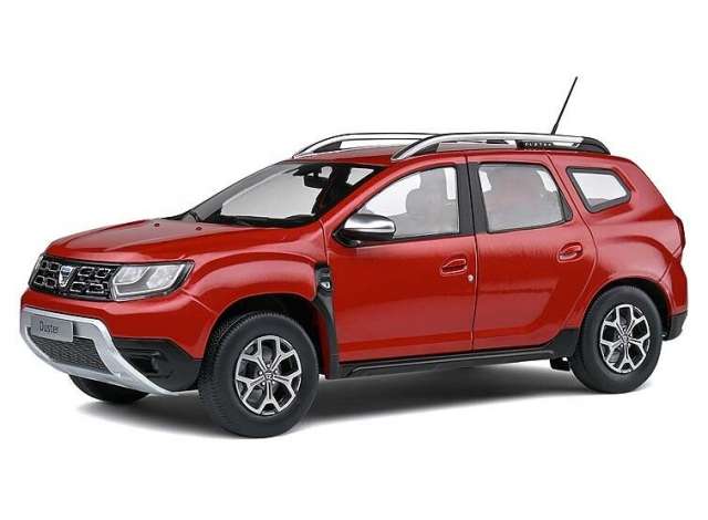 Solido Modeliukas 1/18 2021 Dacia Duster, red