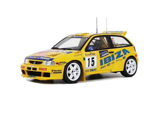 OttO Miniatures Modeliukas 1/18 1998 Seat Ibiza Kit Car *Resin series*, yellow