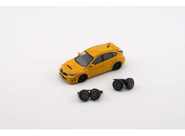 BM Creations Modeliukas 2009 Subaru Impreza WRX STi, yellow
