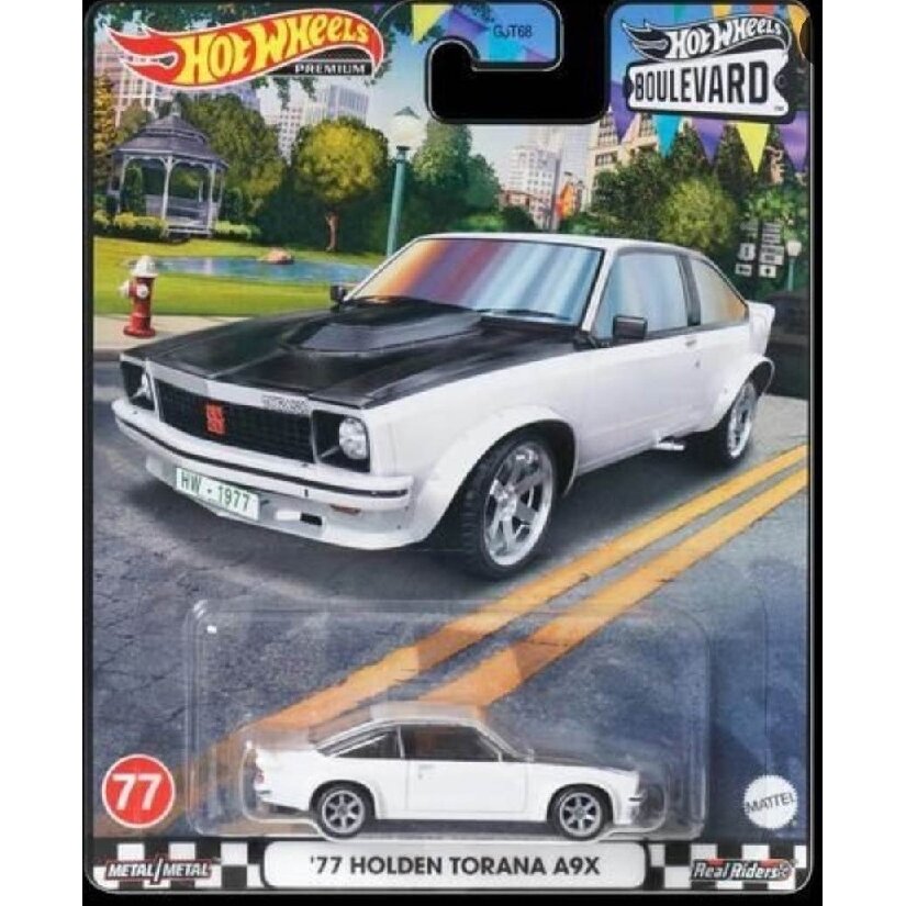 Hot Wheels Premium Boulevard Modeliukas 1977 Holden Torana A9X (yra sandėlyje)