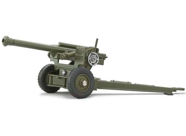 Solido Modeliukas Howitzer Canon 105mm, green
