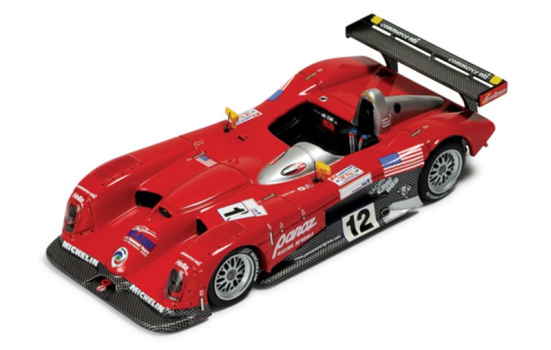 PRE-ORD3R IXO Models Modeliukas 2000 Panoz LMP900 #12 Raphanel/Oconnell/Katoh 24H Le Mans, red