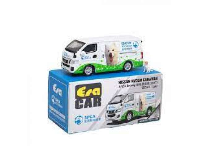 Era Car Modeliukas Nissan NV350 SPCA Rescue Van, white/green/blue