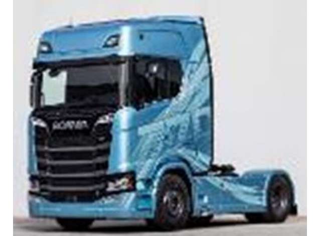 PRE-ORD3R Solido Modeliukas 1/24 Scania S770 Highline Frost Edition, blue