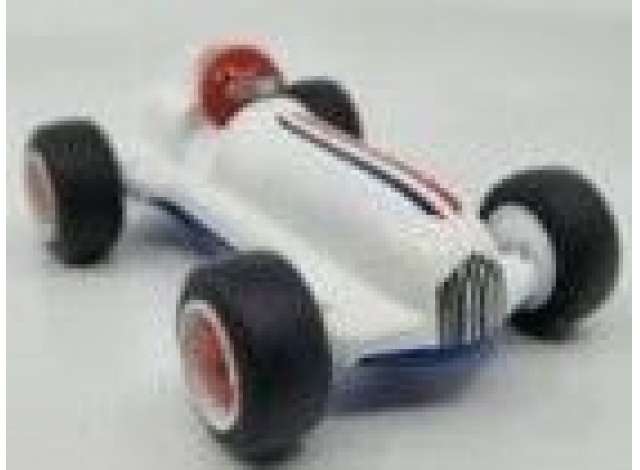 PRE-ORD3R Solido Modeliukas 1st Solido Racer JeanJean, white