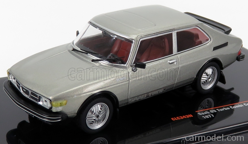 IXO Models Modeliukas 1/43 1977 Saab 99 Turbo Combi Coupe, white