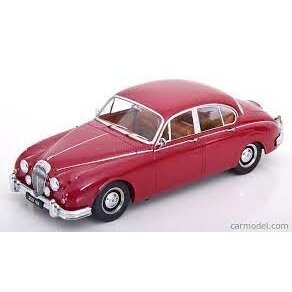 PRE-ORD3R KK Scale Modeliukas 1/18 1962 Daimler 250 V6 *RHD*, red with black interieur