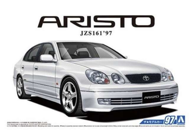 PRE-ORD3R Aoshima Modeliukas #97 Toyota Aristo V300 JZS161 Vertex Edition, plastic modelkit