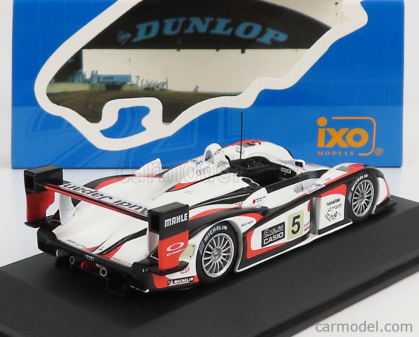 PRE-ORD3R IXO Models Modeliukas 1/43 Audi R8 Letho Japan Team Goh #5 Kristensen/Ara Winner Le Mans 2004