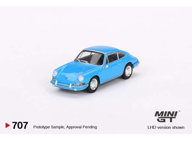 PRE-ORD3R Mini GT Modeliukas 1/64 1963 Porsche 911 (901), blue