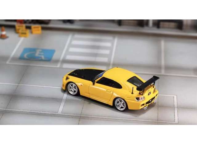 PRE-ORD3R Street Weapon Modeliukas 1/64 Honda S2000, yellow/black