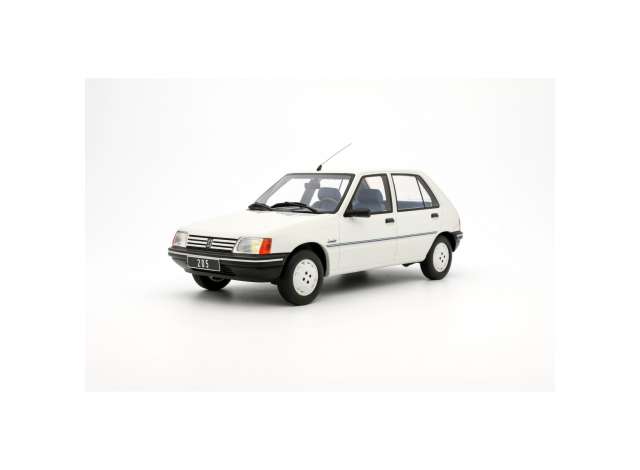 PRE-ORD3R OttO Miniatures Modeliukas 1/18 1988 Peugeot 205 Junior *Resin series*, blanc meije POWT