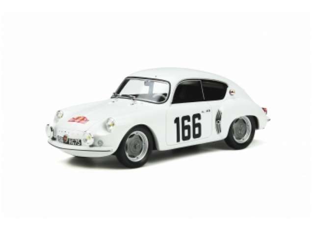 PRE-ORD3R OttO Miniatures Modeliukas 1/18 1960 Alpine A106 #166 *Resin series*, white