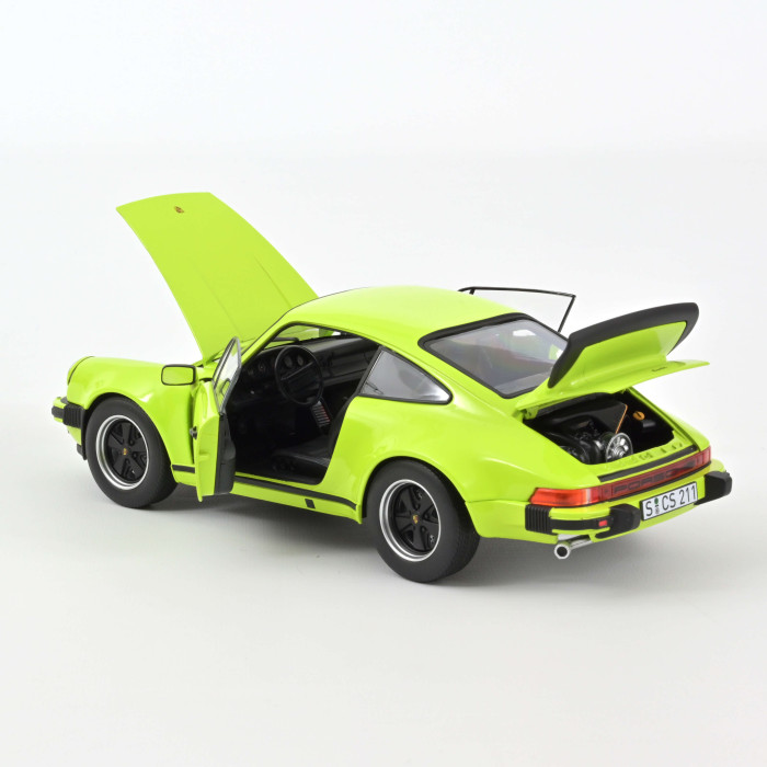 PRE-ORD3R Norev Modeliukas 1/18 1976 Porsche 911 turbo 3.0, light green