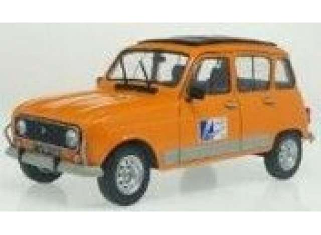 PRE-ORD3R Solido Modeliukas 1/18 1978 Renault 4L GTL DDE, orange