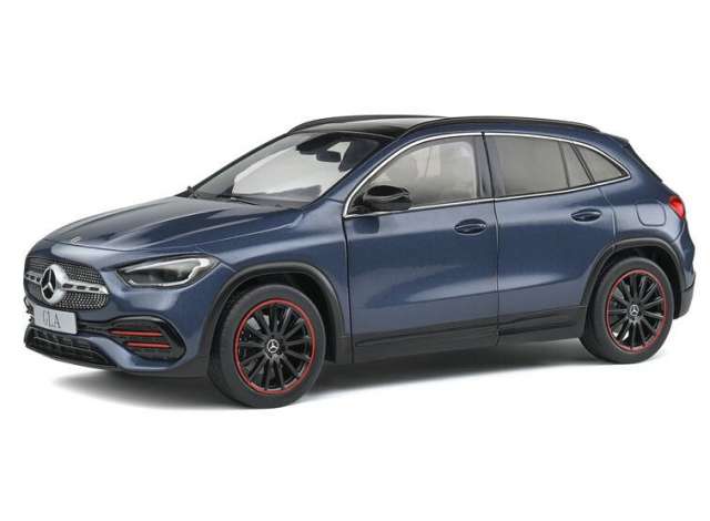Solido Modeliukas Mercedes Benz GLA (H247) AMG Line, blue metallic