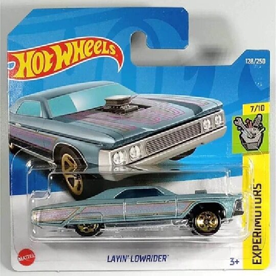 Hot Wheels Mainline Modeliukas Layin Lowrider light blue (yra Sandėlyje)