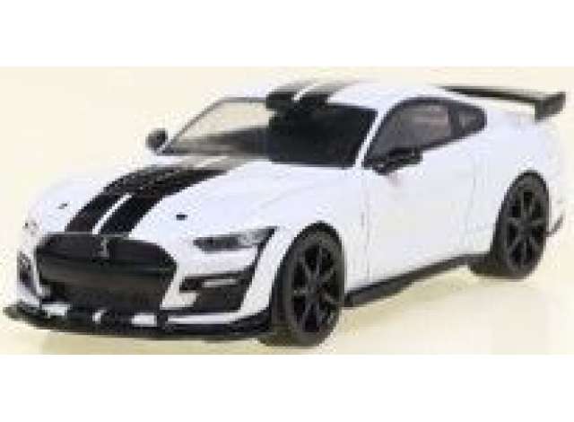 PRE-ORD3R Solido Modeliukas 1/43 2020 Shelby Mustang GT500, white/black