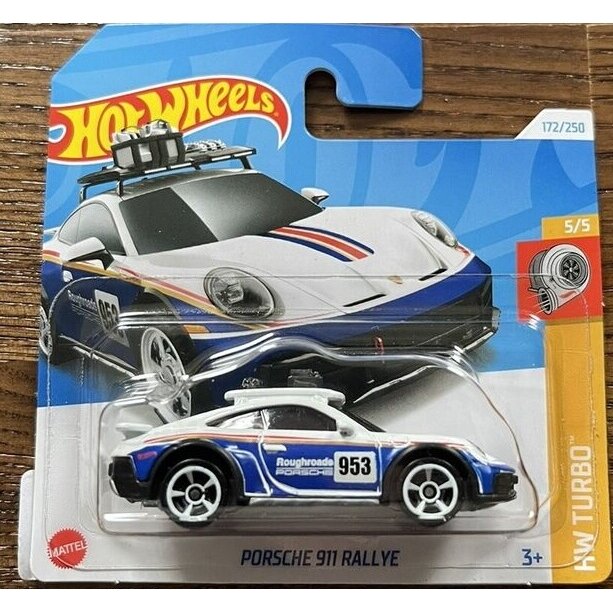 Hot Wheels Mainline Modeliukas Porsche 911 Rallye