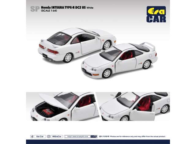 Era Car Modeliukas SP Honda Intergra DC2 US, white (yra sandėlyje)